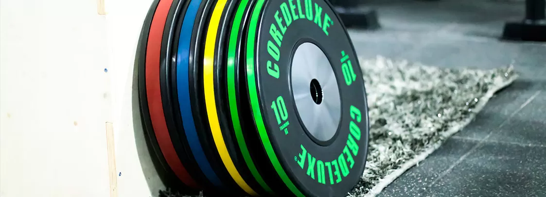 IWF Stripe Bumper Plates